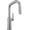Lumicoat Arctic Stainless, variant on Delta 9885-BL-DST Cordova 1.8 GPM Single Hole Pull Down Bar Faucet - Black