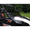 thumbnail image 5 of SuperATV HD Half UTV Windshield for Can|Am Maverick (See Fitment)|Snug, Rattle|free Fit|1/4" Thick Dark Tint Polycarbonate 250 Times Stronger Than Glass|USA Made|HWS-CA-MAV-71, 5 of 6