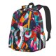 thumbnail image 1 of Disketp Abstract Jazz Instrumental Mochila Escolar de Gran Capacidad y Peso Ligero, Mochila de Viaje Ideal para Escuela, Trabajo y Uso Diario, Cómoda y con Estilo, 1 of 8