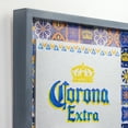 thumbnail image 3 of American Art Decor Corona Extra Beer Framed Art Print , Blue - 14.25" H x 14.25" L x 1.75" D, 3 of 6
