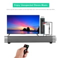 thumbnail image 3 of Altavoz De Barra De Sonido Bluetooth Subwoofer Estéreo Inalámbrico Tarjeta Tf Reproductor De Audio Auxiliar Para Cine En Casa Scienceny EL007460-00, 3 of 6