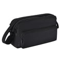 thumbnail image 2 of Estuche de transporte duro para altavoz portátil perfke Bolsa de almacenamiento antiarañazos 32x18cm con cremallera, 2 of 9