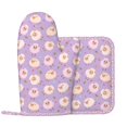 thumbnail image 2 of Honeii Sheeps patten Oven Mitts and Pot Holders Sets, Baker Oven Mitts, Mittens for Kitchen Decor, Baking Lover over Gloves Gifts, 2 of 7