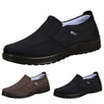 thumbnail image 3 of Cathalem Shoes Men Adult Male Mens Casual Shoes Size 14 X Wide Flat Bottoms Non Slip Uppers Solid Color Comfortable Slip On Shoes Mens Casual A 10.5, 3 of 4