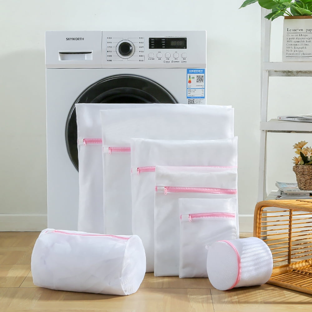 Private Jungle 7Pcs Mesh Laundry Bags for Delicates with Premium Zipper, Travel Storage Organize Bag, Clothing Washing Bags for Laundry, Blouse, Bra, Hosiery, Stocking, Underwear, Lingerie Private Jungle 7Pcs Mesh Laundry Bags for Delicates with Premium Zipper, Travel Storage Organize Bag, Clothing Washing Bags for Laundry, Blouse, Bra, Hosiery, Stocking, Underwear, Lingerie