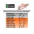 thumbnail image 2 of Cutters | Game Day Football Receiver Gloves with Silicone Grip One Pair, Youth X-Small, Black, 2 of 2