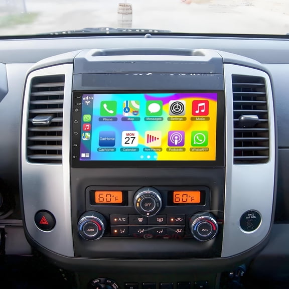 Gsuatey Car Radio for Nissan Frontier 2005-2021, 7 Inch IPS Touchscreen Android 13 Car Stereo Support Wireless Carplay/Android Auto/Bluetooth/GP/FM Radio with Back-up Camera
