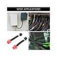 thumbnail image 5 of Kable Kontrol Corrugated Split Wire Loom Tubing - 3/4" Inside Diameter - 250' Length - Black, 5 of 7