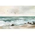thumbnail image 2 of Pearce, Allison 32x23 White Modern Wood Framed Museum Art Print Titled - Graceful Sea, 2 of 4