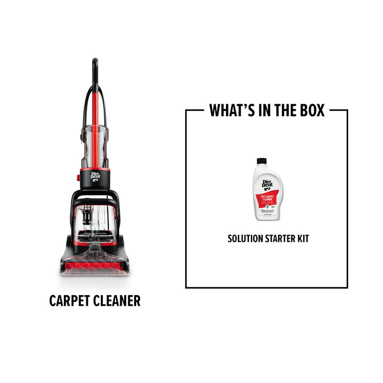 Dirt Devil Upright Carpet Cleaner, FD50310, New