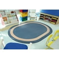 thumbnail image 4 of Portrait 7'8" x 10'9" Oval Area Rug In Color Seaside, 4 of 6