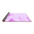 thumbnail image 2 of Ahgly Company Indoor Rectangle Solid Purple Modern Area Rugs, 2' x 4', 2 of 4