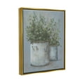 thumbnail image 3 of Stupell Rustic Country Potted Plants Botanical & Floral Painting Gold Floater Framed Art Print Wall Art, 3 of 6