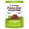 Meat Shredz - Black Pepper Pulled Pork Jerky, High-Protein Shredded Snack, 2.2 oz Resealable