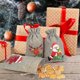 thumbnail image 2 of Christmas Hessian Bags, 12 Xmas Burlap Jute Gift Bag with Drawstring for Holiday, 2 of 5