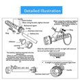 thumbnail image 3 of Scuba Deep Diving Light Professional Powerful Flashlight Underwater Waterproof LED Diver Light,Blac, 3 of 5