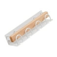 thumbnail image 5 of lanema Wall Mounted Wood Electric Toothbrush Holder Bathroom Organizers Toothpaste Rack, 5 of 13