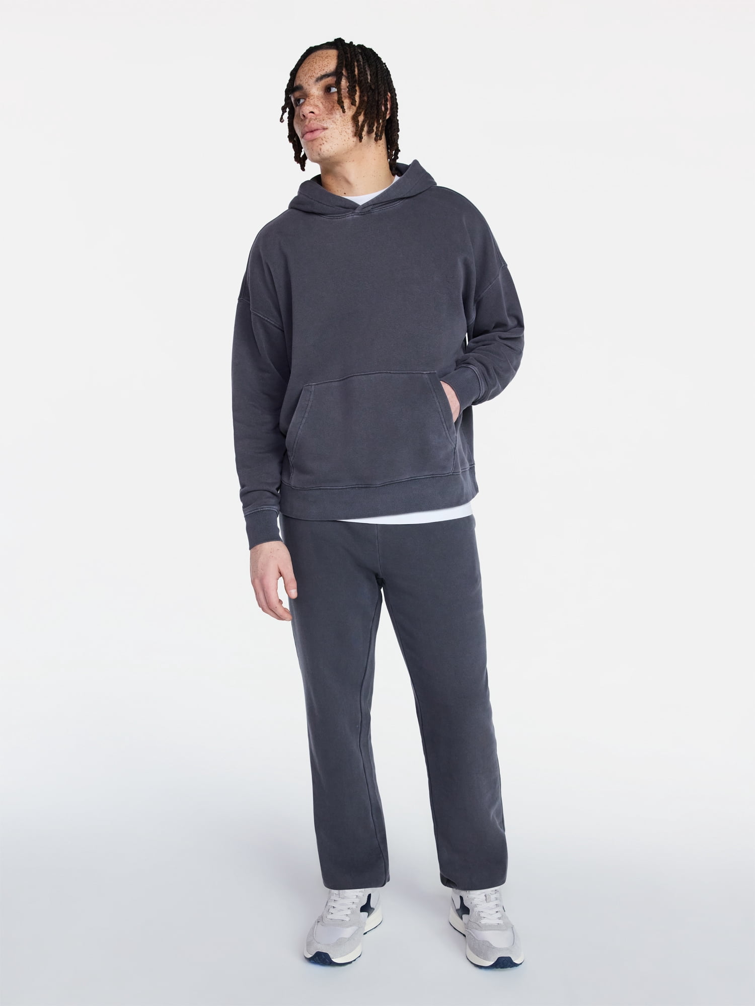No Boundaries Soft Fleece Jogger Sweatpants, 30'' Inseam, Men's XS-4XLT