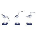 thumbnail image 2 of Estatuilla De Gaviota, Escultura única Hecha A Mano De Aves Marinas Vívidas, Hierro De Madera Compuesto Para El Hogar, 2 of 7