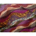 thumbnail image 5 of oneOone Tissu Tabby en Soie Prune Matériel de Robe Florale Tissu Imprimé Tissu au Mètre 42 Pouces de Large, 5 of 5