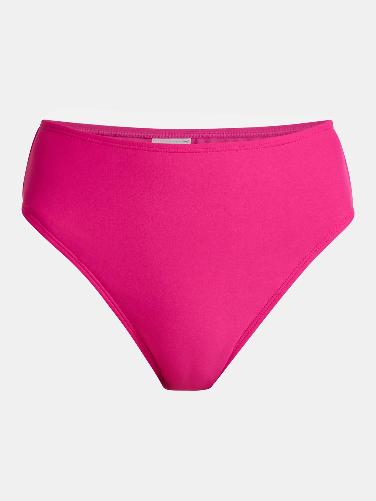 No Boundaries High Waist Cheeky Bikini Bottoms, Women’s