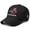 Black, variant on SIMDOO Freedom U.S. Flag Baseball Cap, Adjustable Retro Hat, Patriotic American Flag Design, Embroidered Lettering & Flag, Unisex Vintage Style Cap