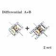 thumbnail image 3 of MOC Technical Bricks Parts Framed Differential Gear Set Compatible High-tech Building Blocks Cars Steering Chassis DIY Toys 6573-3set, 3 of 6
