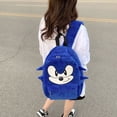 thumbnail image 4 of Mochila SABNY de piel sintética azul de gran capacidad, 4 of 15
