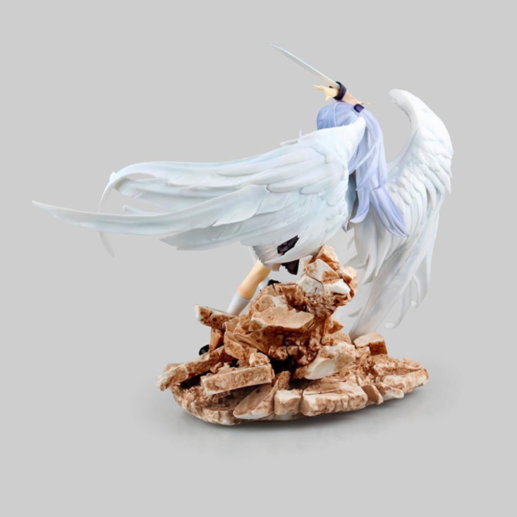 New Angel Beats! Tachibana Kanade (combat Ver) Character Anime Model Statue Action Figures Desktop Ornament Popular Decorations Fan Souvenirs Creative Gift Collectable