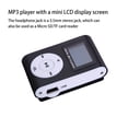thumbnail image 2 of kurtrusly Running Sport Mini MP3 USB Clip MP3 Player LCD Screen Support Micro SD TF Card Stylish Design Portable, 2 of 9