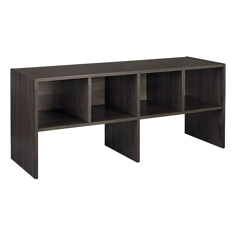 ClosetMaid 508200 Shelf Organizer w Shoe Rack Cube Storage Espresso 2 Pack