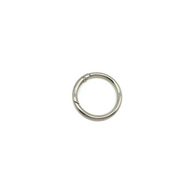Jumpingount Bolso de mano de metal Anillo de cierre Paquete de hombro Bolso cruzado Bolsa de anillos de hebilla extraíble portátil Monedero Viajes, Equipaje y Accesorios Varios 4.8x38x47.5mm Jumpingount AP012398-09B