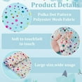 thumbnail image 4 of Glitter Polka Dot Tulle Fabric 78.7 x 62.7 inch Tulle Mesh Fabric Sparkling Sequin Netting Fabric Soft Tulle Ribbon for DIY Tutu Bow Gift Wrapping Wedding Decoration DIY, 4 of 6