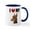 White/Navy Inside, variant on CafePress - I Love My Doberman Mug - 11 oz Ceramic Mug - Novelty Coffee Tea Cup