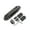grey, variant on Invisible Door Hinges 125 Degree Swing Concealed Hinge Heavy Duty Aluminum Alloy Butt Hinge for Door, Folding Door