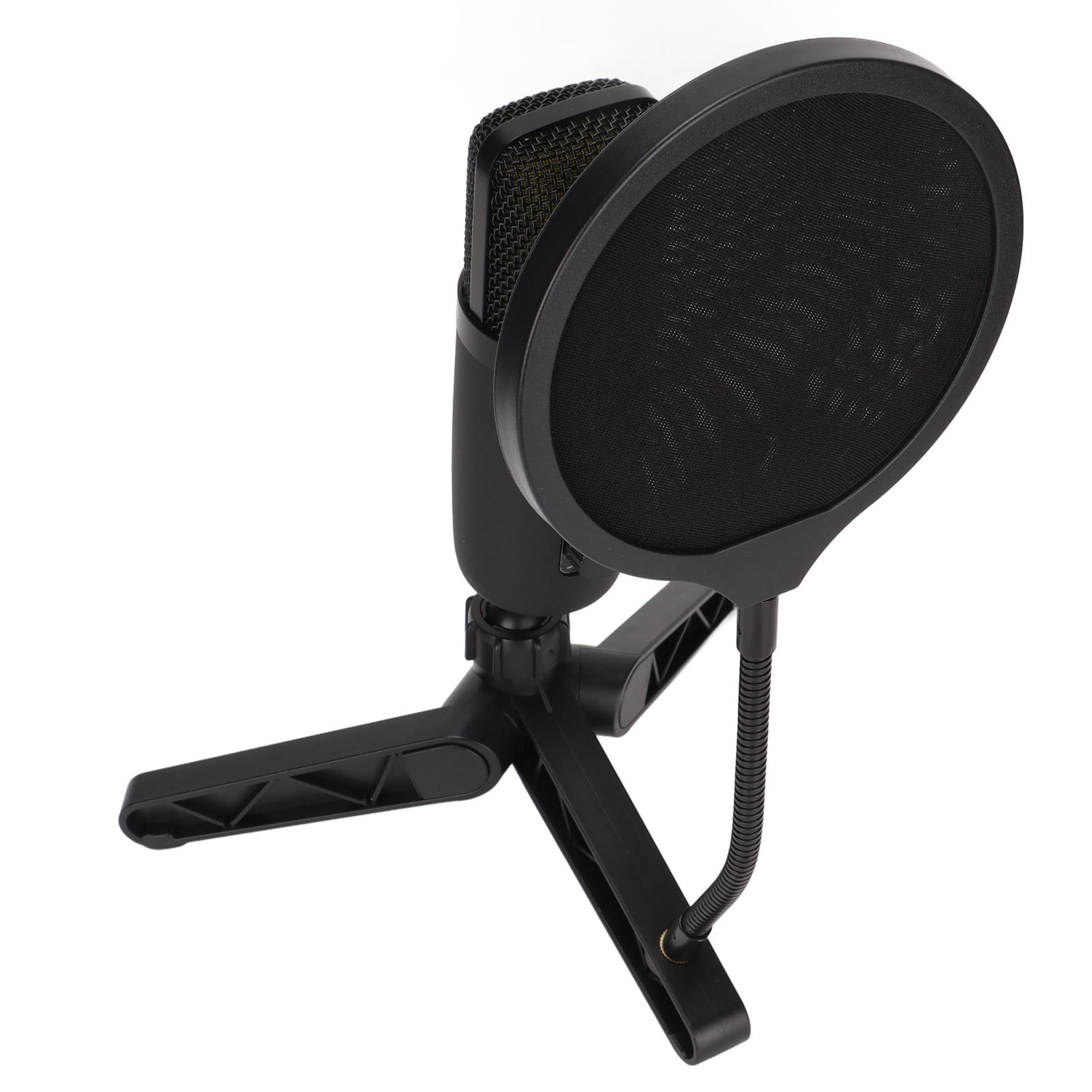 PC Microphone, USB Decoding Driver Free Installation USB Microphone Real Time Monitoring For