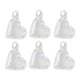 thumbnail image 4 of Colgante de Cristal Hugo Deseos Iris Botella de Corazón Oblicuo 6 Piezas, 4 of 10