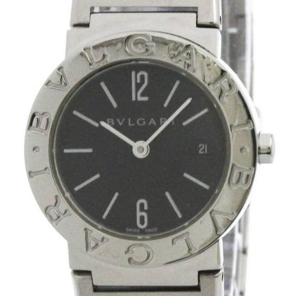 Pre-Owned BVLGARI BVLGARI-BVLGARI Steel Quartz Ladies Watch BB26SS Polished