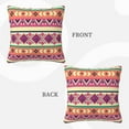 thumbnail image 3 of ZICANCN Vintage Southwestern Native Bohemian Throw Pillow Covers, Bed Couch Sofa Knit Decorative Pillow Covers for Living Room Farmhouse, 18"x18", 3 of 8