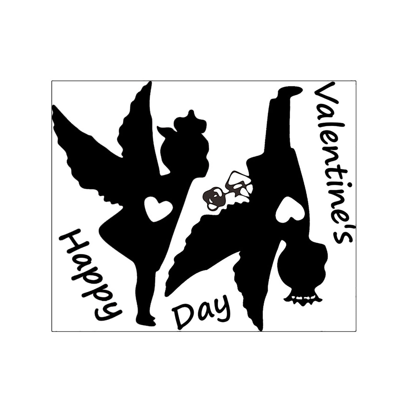Removable Wall Sticker Background Wall Decoration Day Valentine's