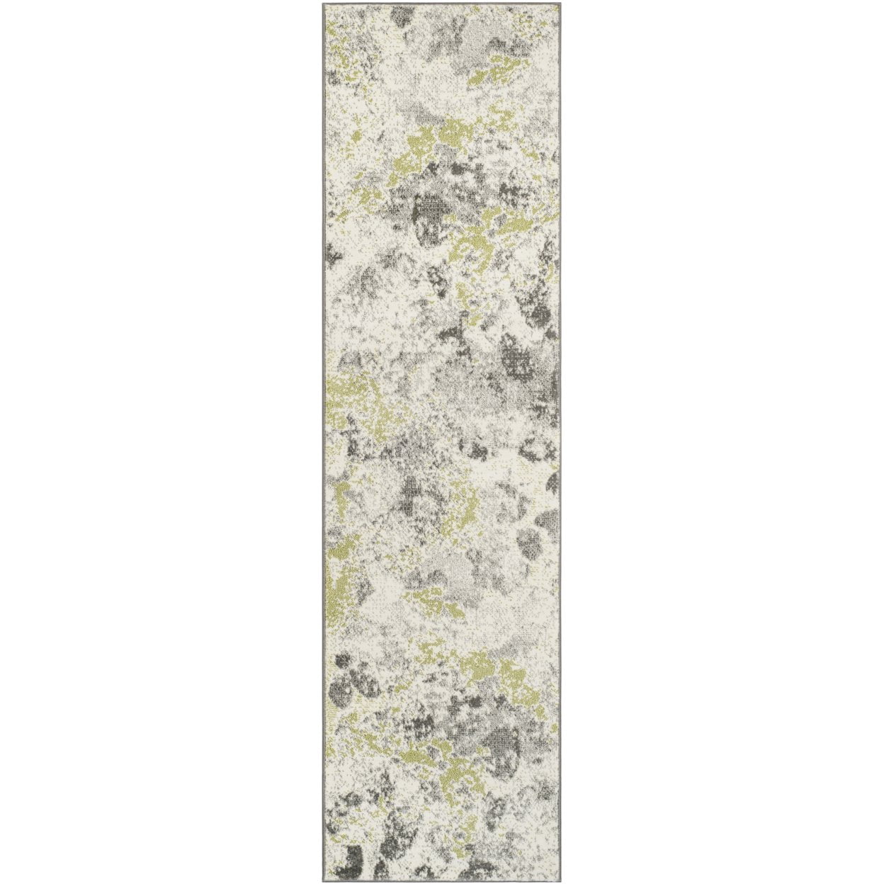 SAFAVIEH Watercolor Isabella Abstract Colorful Area Rug, Ivory/Grey, 8' x 10'