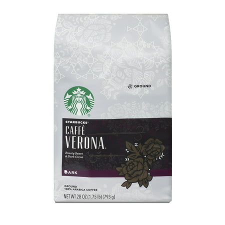 Starbucks Caffe Verona Dark Roast Ground Coffee, 28-ounce