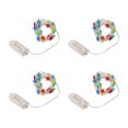 thumbnail image 2 of LED Star String Lights, Anti  Eye  20 Leds Lights String 4pcs Flexible Cold White Light  for Festival Decor Colourful, 2 of 8