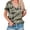 Army Green, variant on LINGLANG Womens Tops Casual Casual Leopard Print Camo Print V Neck Short Sleeve T Shirt Under $5