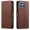 Brown, variant on Starshop Moto G Stylus 2026 Phone Case Cover Wallet Pouch Case With Glass Screen Protector- Pink
