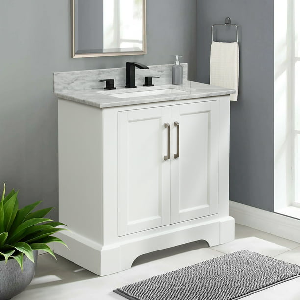 Single Solid Wood Bathroom Vanity Set, Most Durable Bathroom Vanity