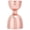 Rose Gold, variant on BIMZUC Stainless Steel Double Head Cocktail Jigger, 1 oz / 30 ml and 2 oz / 60 ml, Premium Bartending Tool for Home Bar Party Accessory, 3.5 inches / 8.8 cm Height, Silver