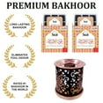 thumbnail image 6 of Oud Al Ibtisam Bakhoor Set by Dukhni | 2 x 9 Piece each & Taj Bakhoor Burner | Arabic Bakhoor Incense | Warm Floral Oud Blend | Perfect for Prayer Time | to Relax & Meditate | Ramadan & Eid gift…, 6 of 8