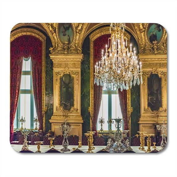 SIDONKU Paris France May 27 Apartments of Napoleon Iii Large Mousepad Mouse Pad Mouse Mat 9x10 inch