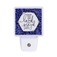 thumbnail image 1 of Auto ON/Off Plug in LED Night Light - Automatic and Safe, Illuminates and Adds The Perfect Touch to Any Room | Let Your Light Shine Nightlight - Know That You are Loved and Prayed for Daily, 1 of 3